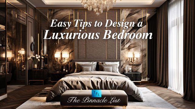 Easy Tips to Design a Luxurious Bedroom