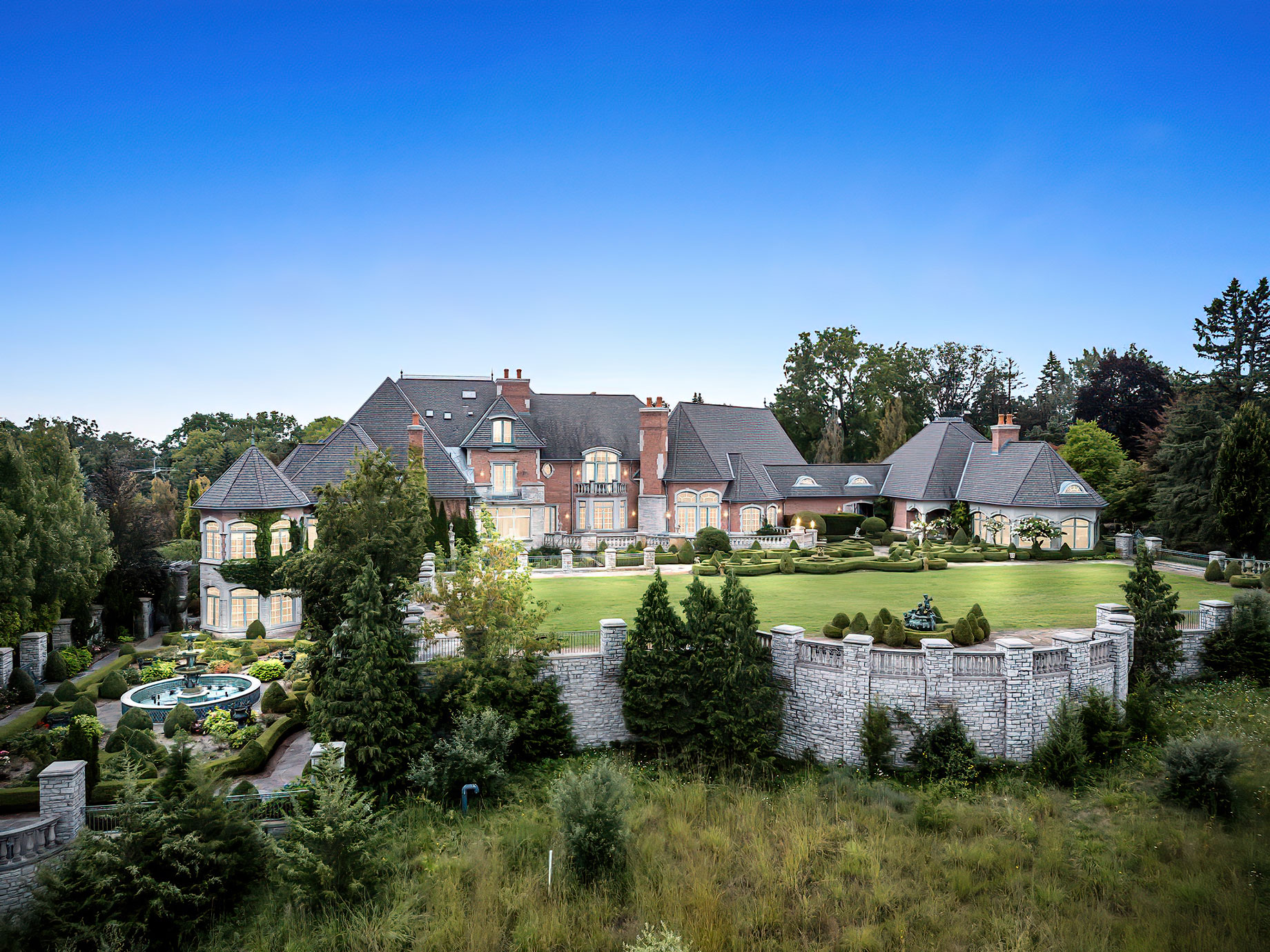 Le Rêve Estate - 1558 Dutton Rd, Rochester, Michigan, USA - $10 Million