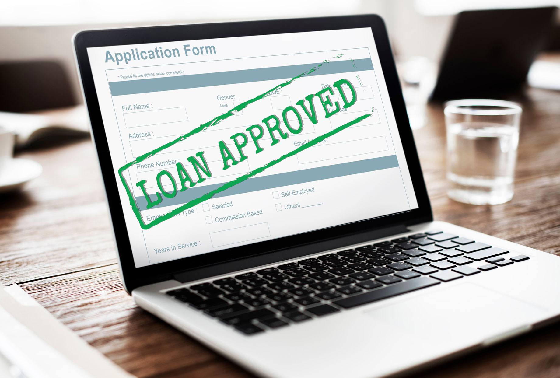 Loan Application Form Approved