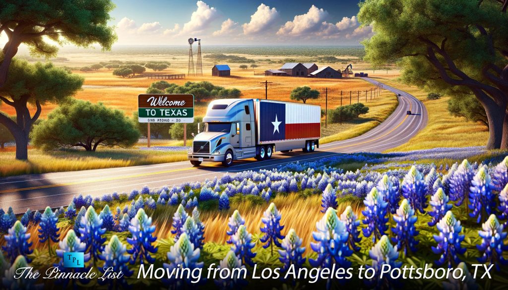 Moving from Los Angeles to Pottsboro, TX Ultimate Guide The Pinnacle