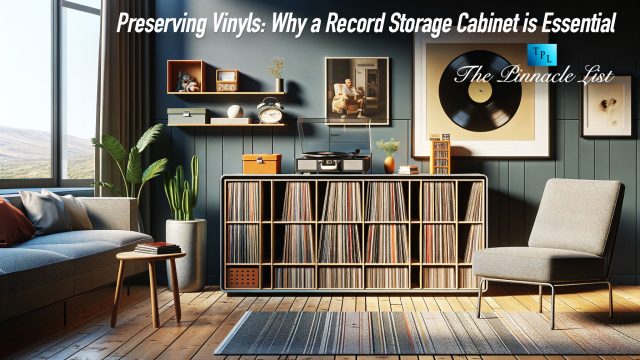 Preserving Vinyls: Why a Record Storage Cabinet is Essential