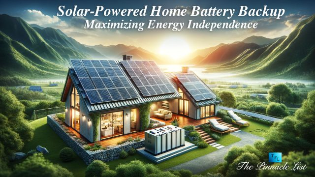 Solar-Powered Home Battery Backup: Maximizing Energy Independence