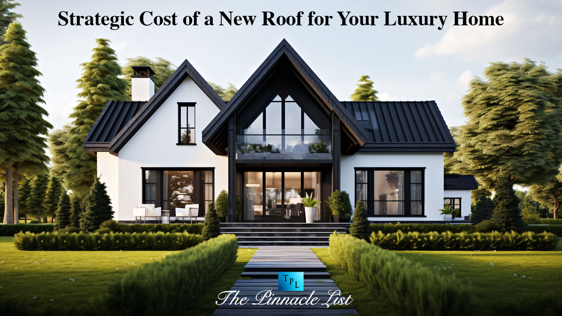 The Strategic Cost of a New Roof for Your Luxury Home