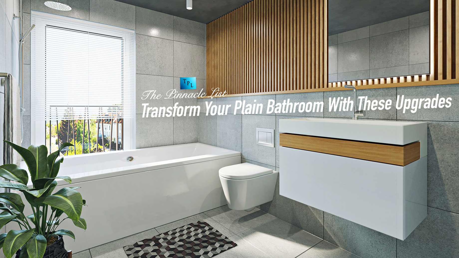 Transform Your Plain Bathroom With These Upgrades