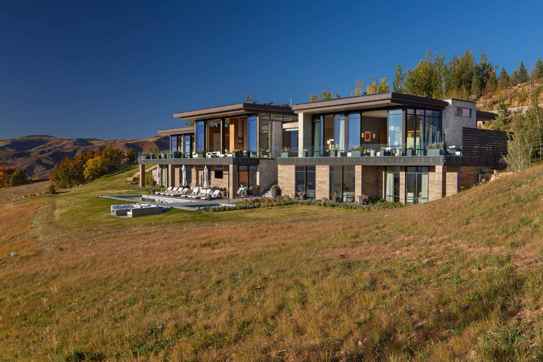 Serenity Preserve Modern Mountain Residence – Aspen, CO, USA