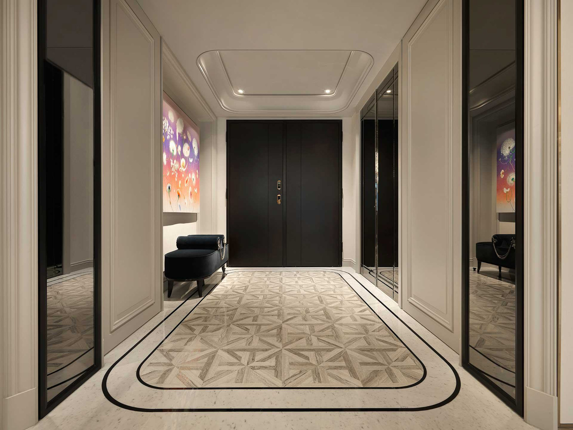 One Park 15 Luxury Apartment Interior Design Taipei, Taiwan - L'atelier Fantasia