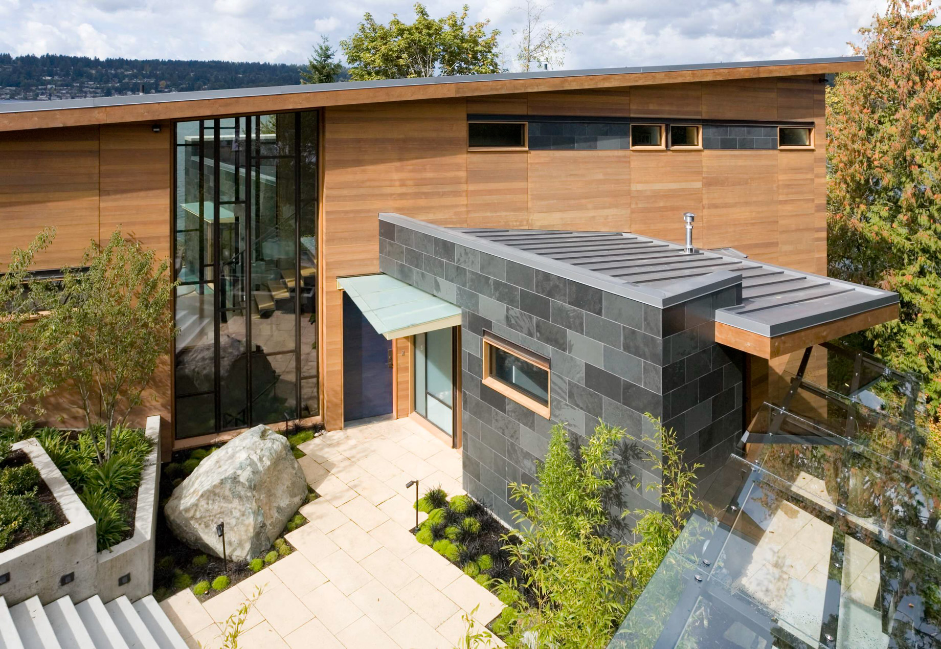 Lake Washington Contemporary House - Kenmore, WA, USA