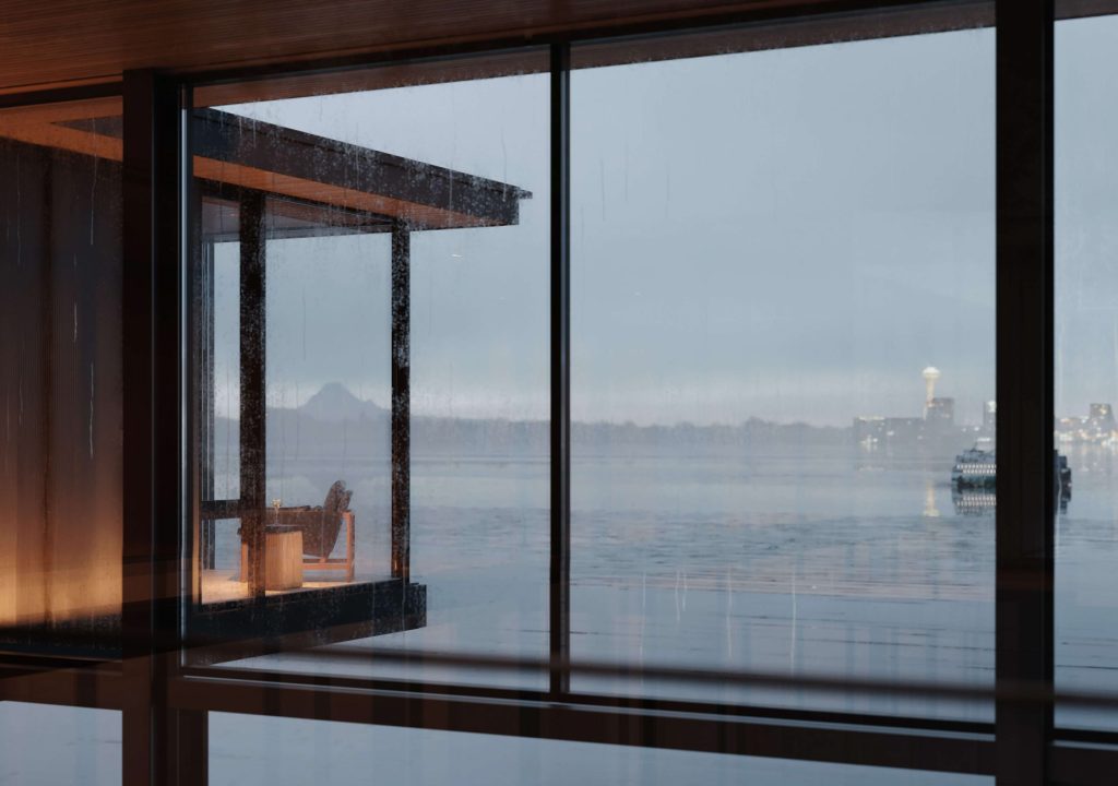 Rockaway Beach House Residence - Bainbridge Island, WA, USA