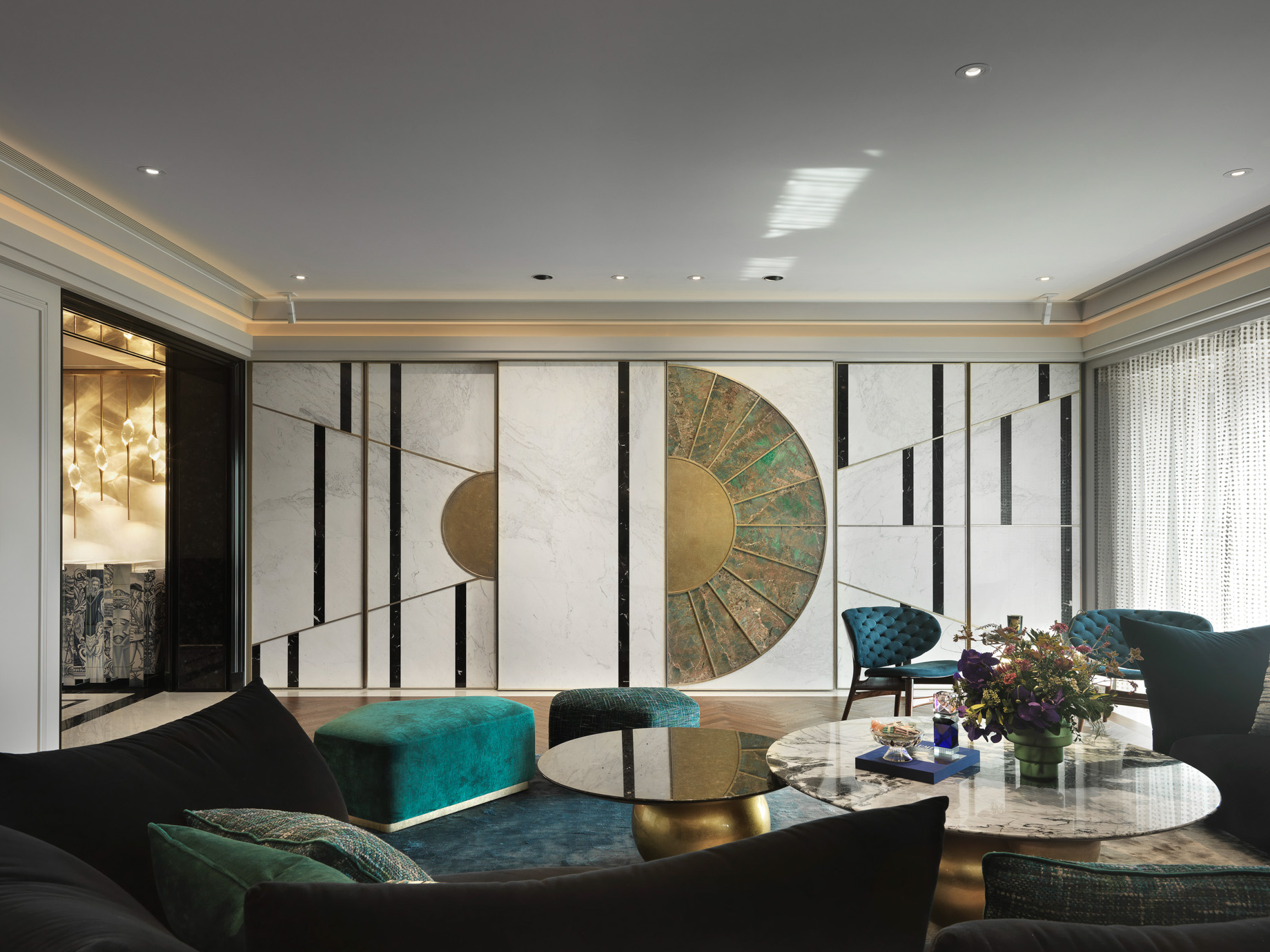 Jewelry Box Luxury Apartment Interior Design Taipei, Taiwan – L’atelier Fantasia