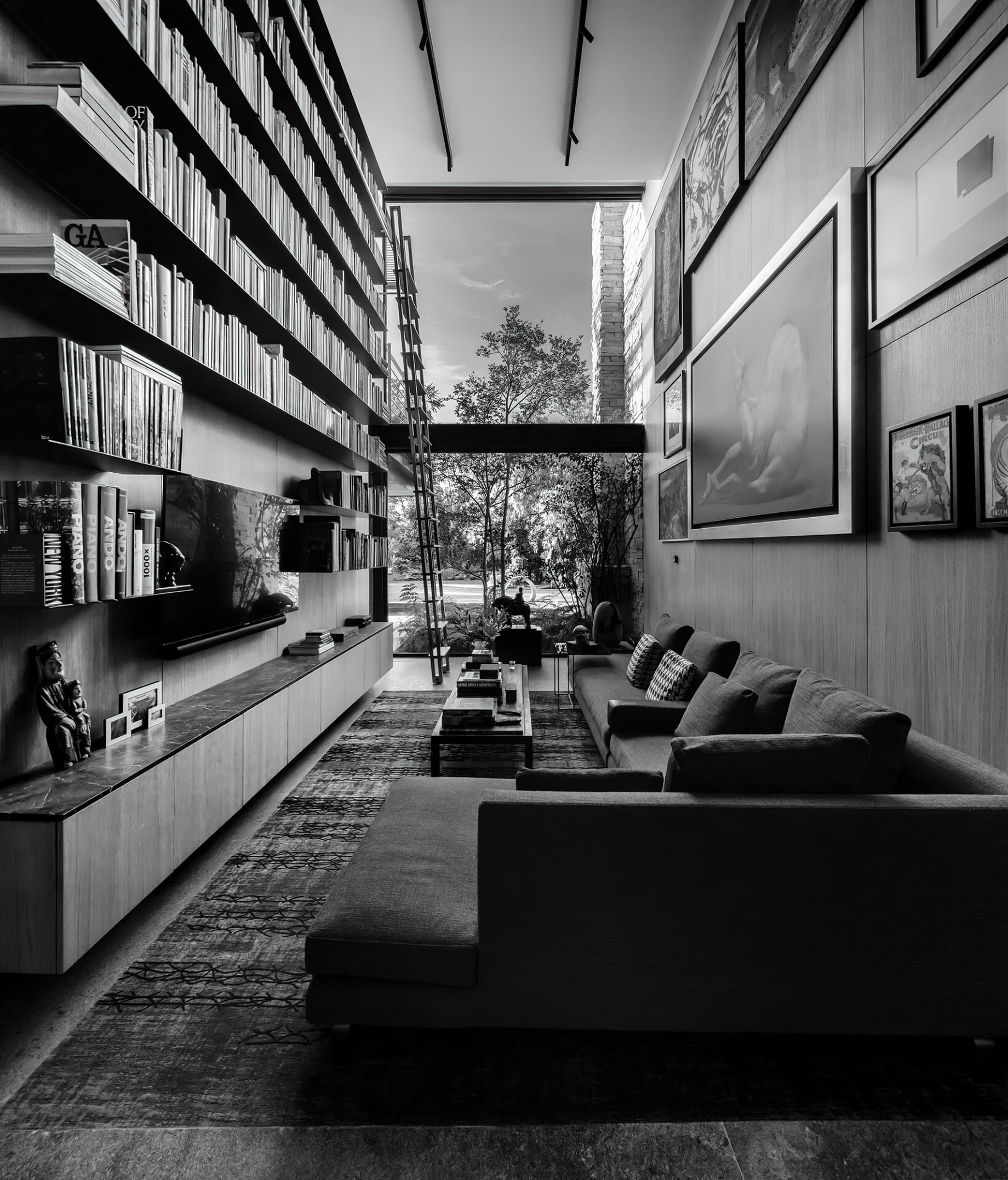 Casa Pirul Modern Contemporary Restructured House - Mexico City, Mexico