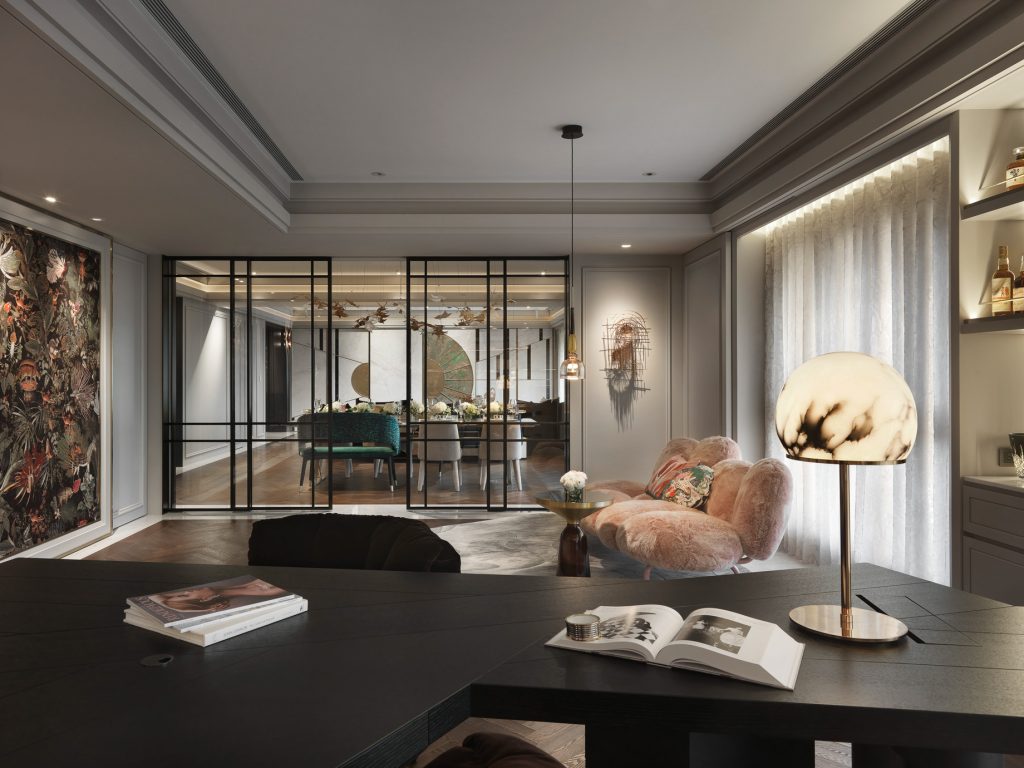 Jewelry Box Luxury Apartment Interior Design Taipei, Taiwan - L'atelier Fantasia