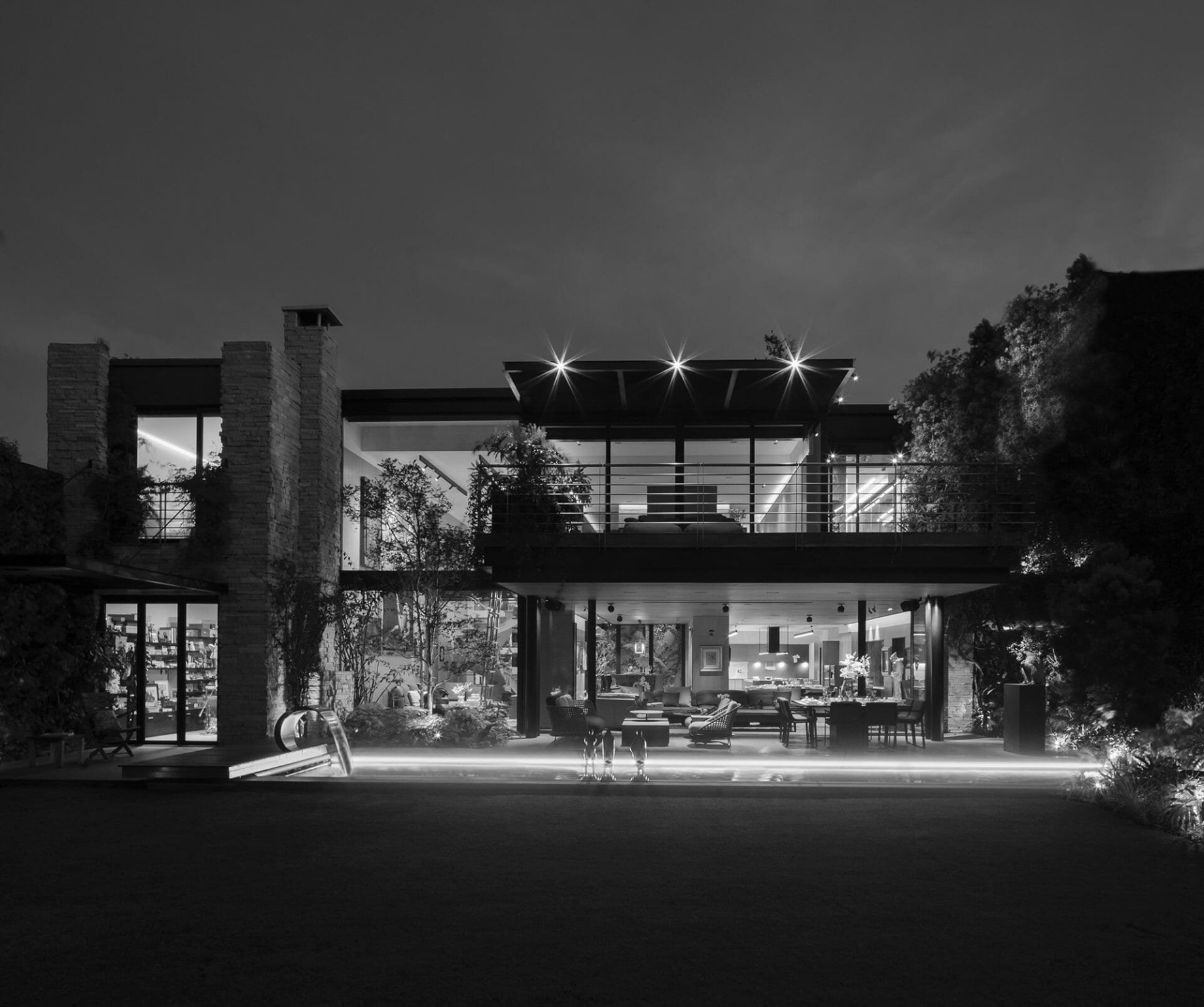 Casa Pirul Modern Contemporary Restructured House - Mexico City, Mexico