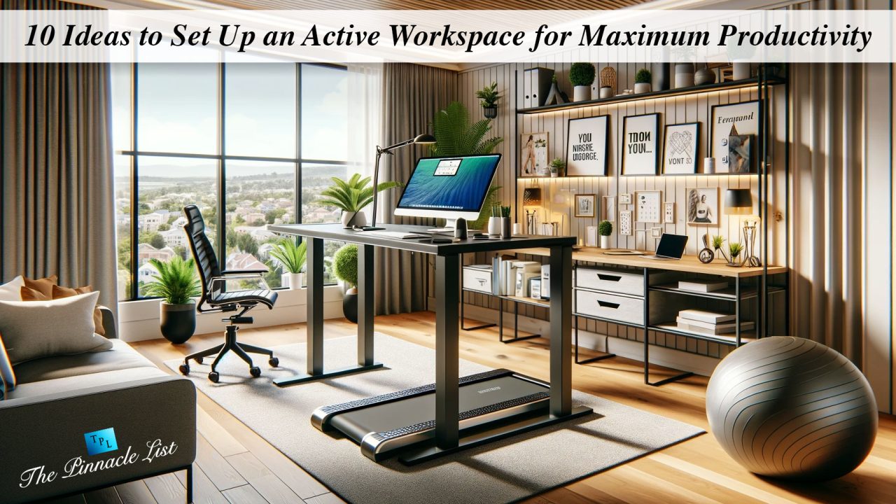 10 Ideas to Set Up an Active Workspace for Maximum Productivity