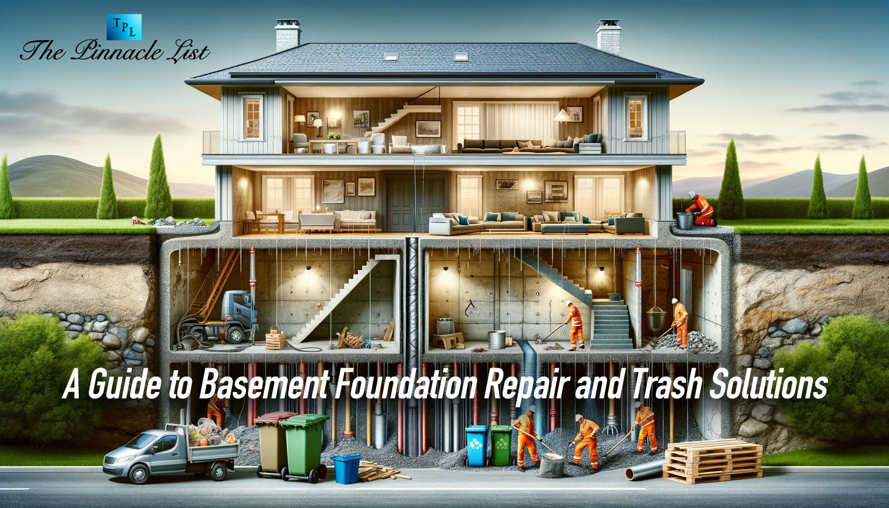 A Guide to Basement Foundation Repair and Trash Solutions