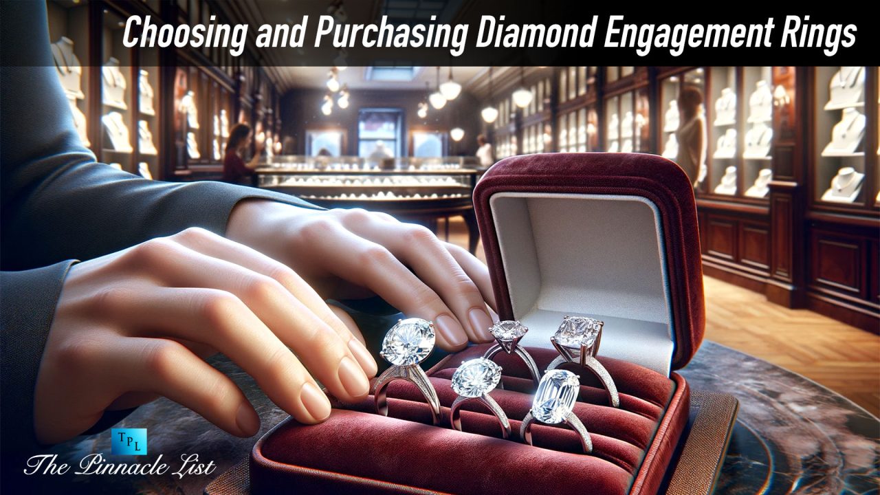 Choosing and Purchasing Diamond Engagement Rings The Pinnacle List
