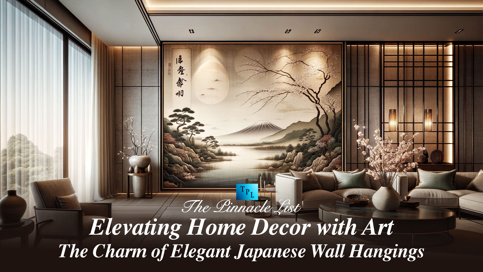 Elevating Home Decor with Art: The Charm of Elegant Japanese Wall Hangings