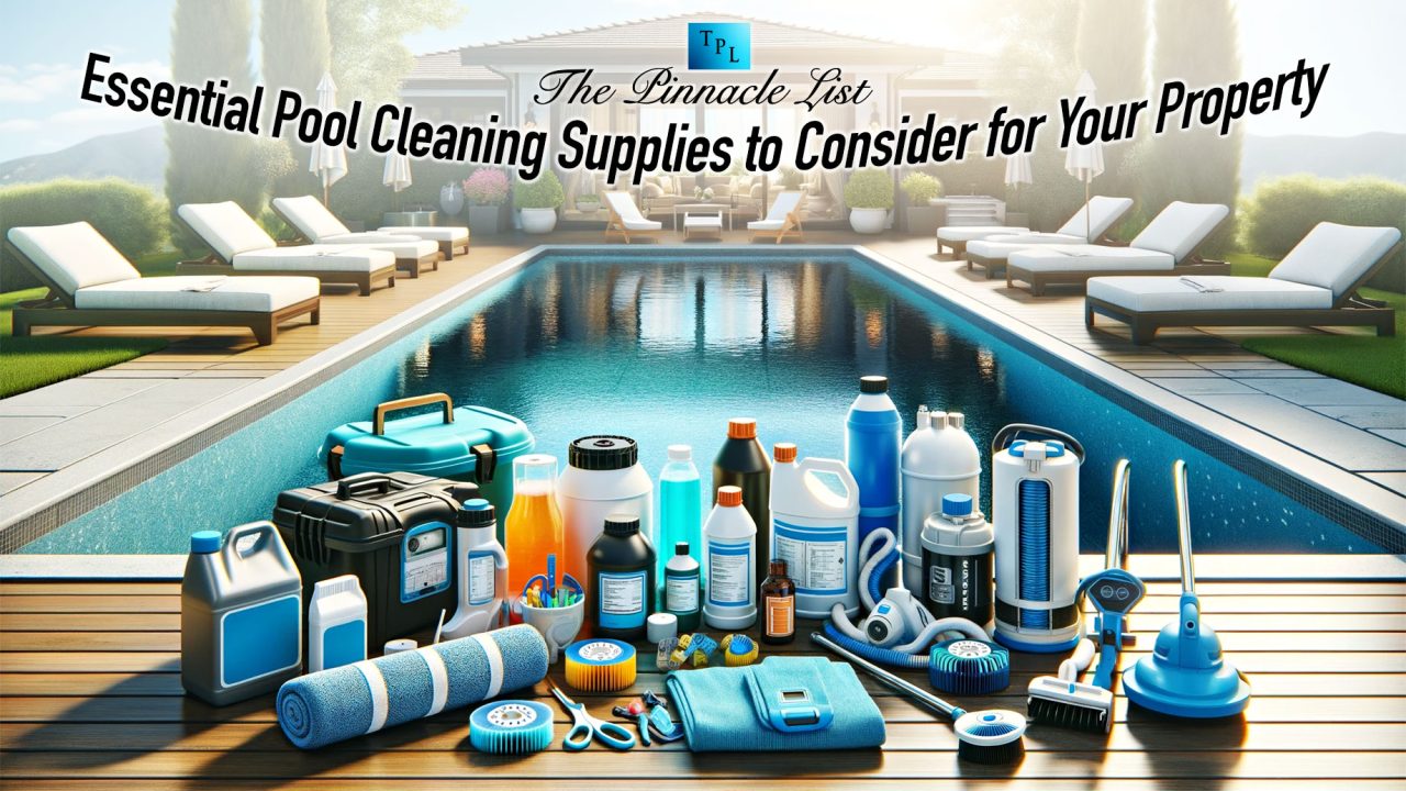 Essential Pool Cleaning Supplies to Consider for Your Property The