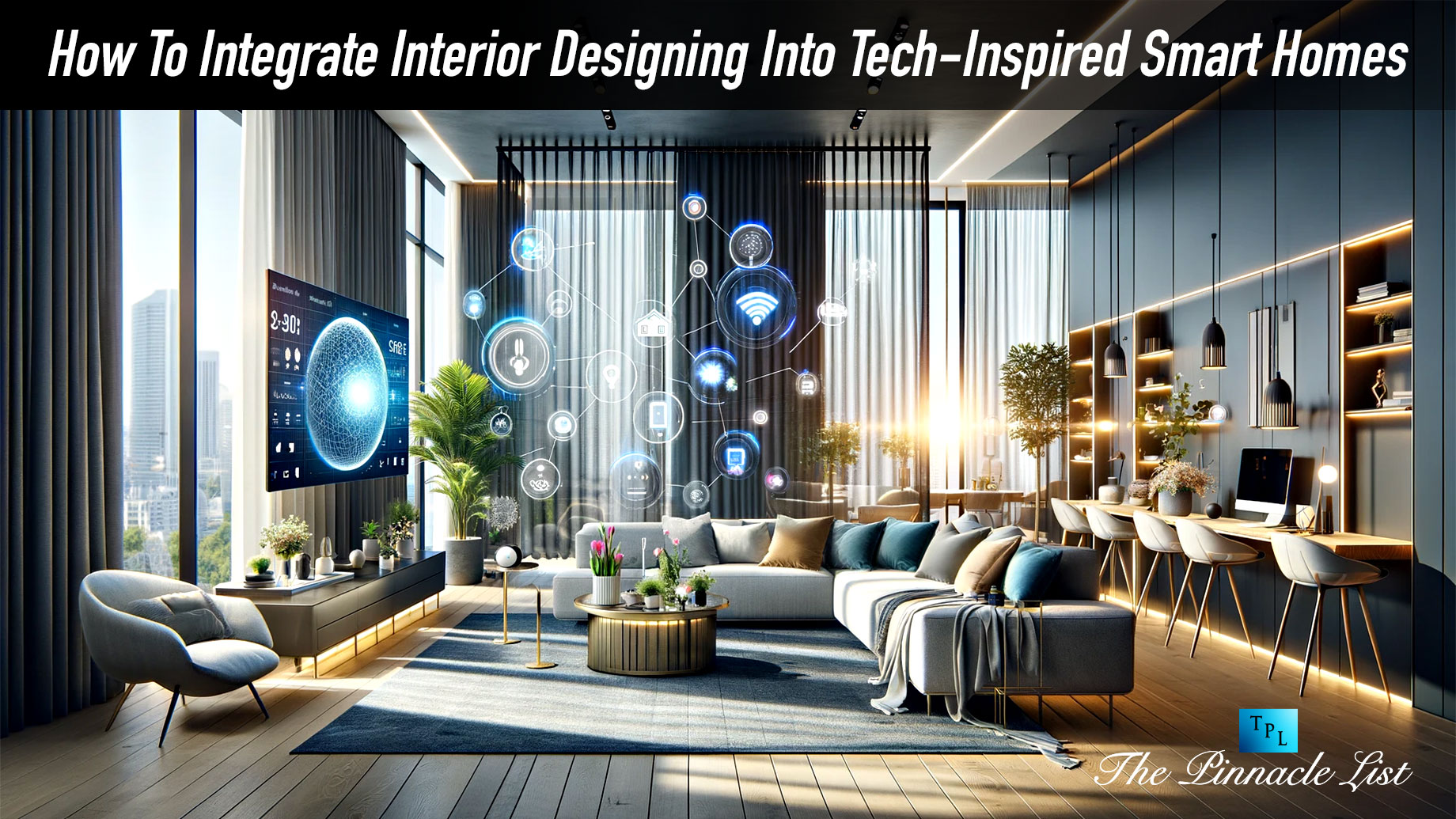 How To Integrate Interior Designing Into Tech-Inspired Smart Homes