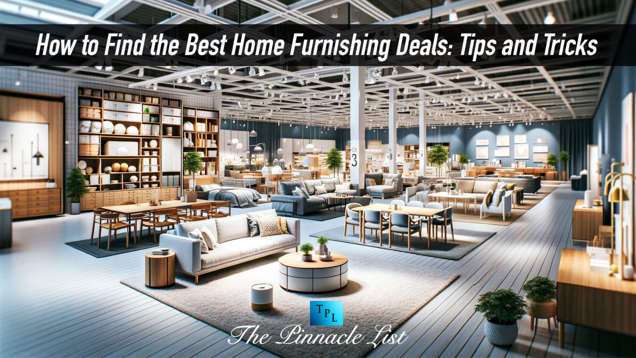 How to Find the Best Home Furnishing Deals Tips and Tricks The