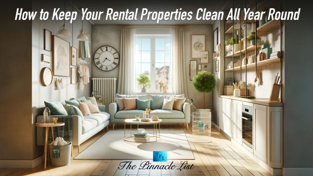 How to Keep Your Rental Properties Clean All Year Round