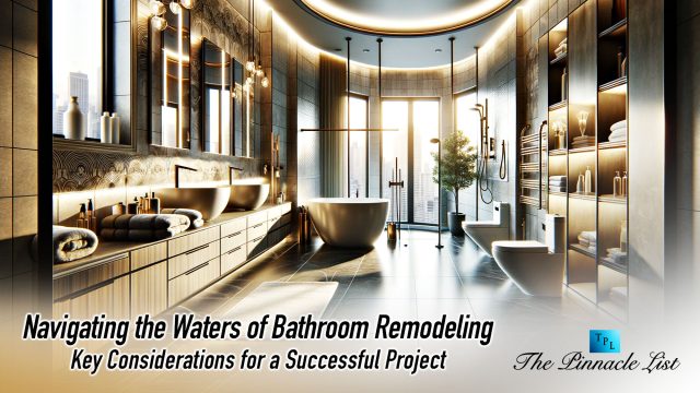 Navigating the Waters of Bathroom Remodeling: Key Considerations for a Successful Project