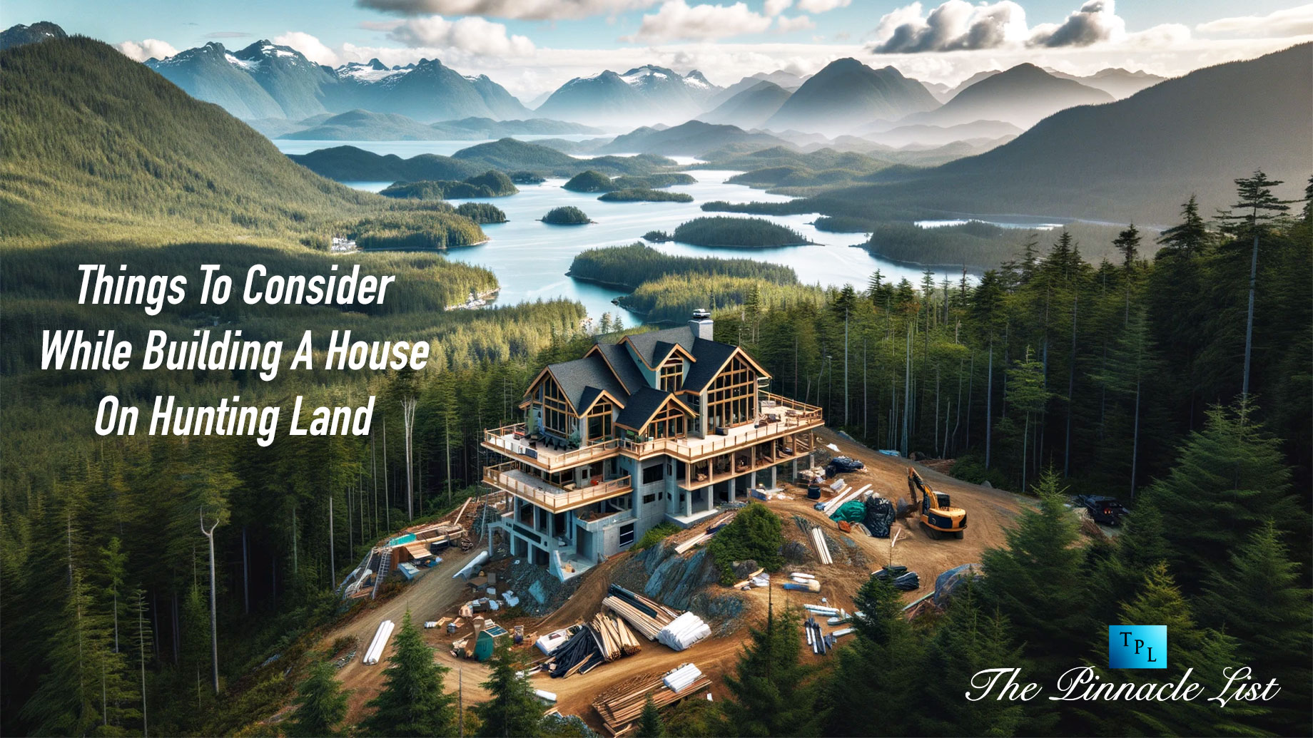 Things To Consider While Building A House On Hunting Land