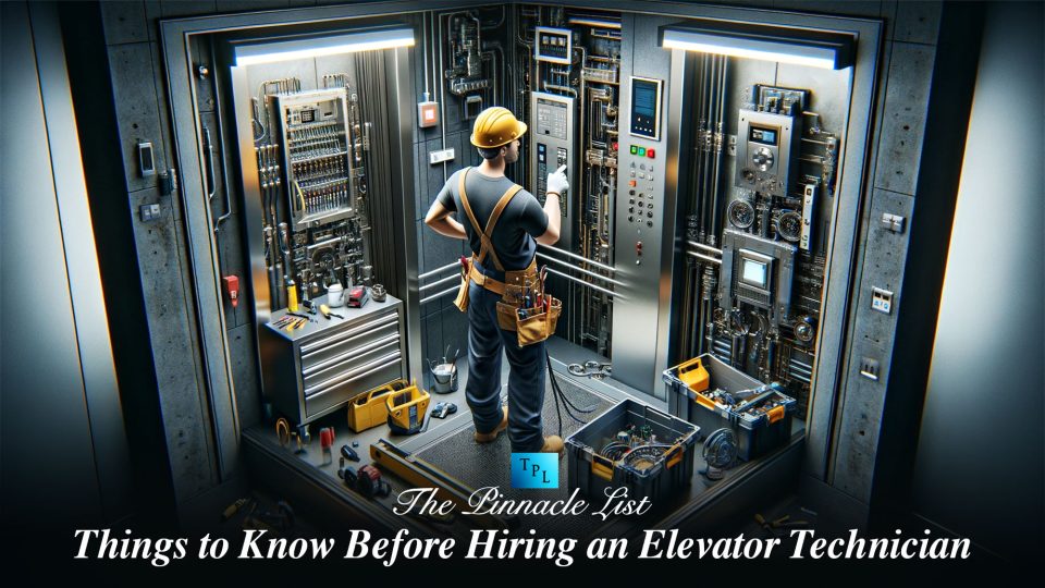 Things to Know Before Hiring an Elevator Technician The Pinnacle List