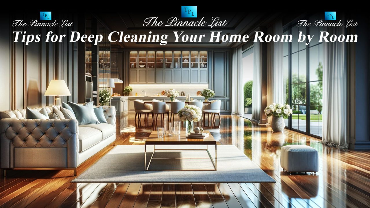 Tips for Deep Cleaning Your Home Room by Room – The Pinnacle List