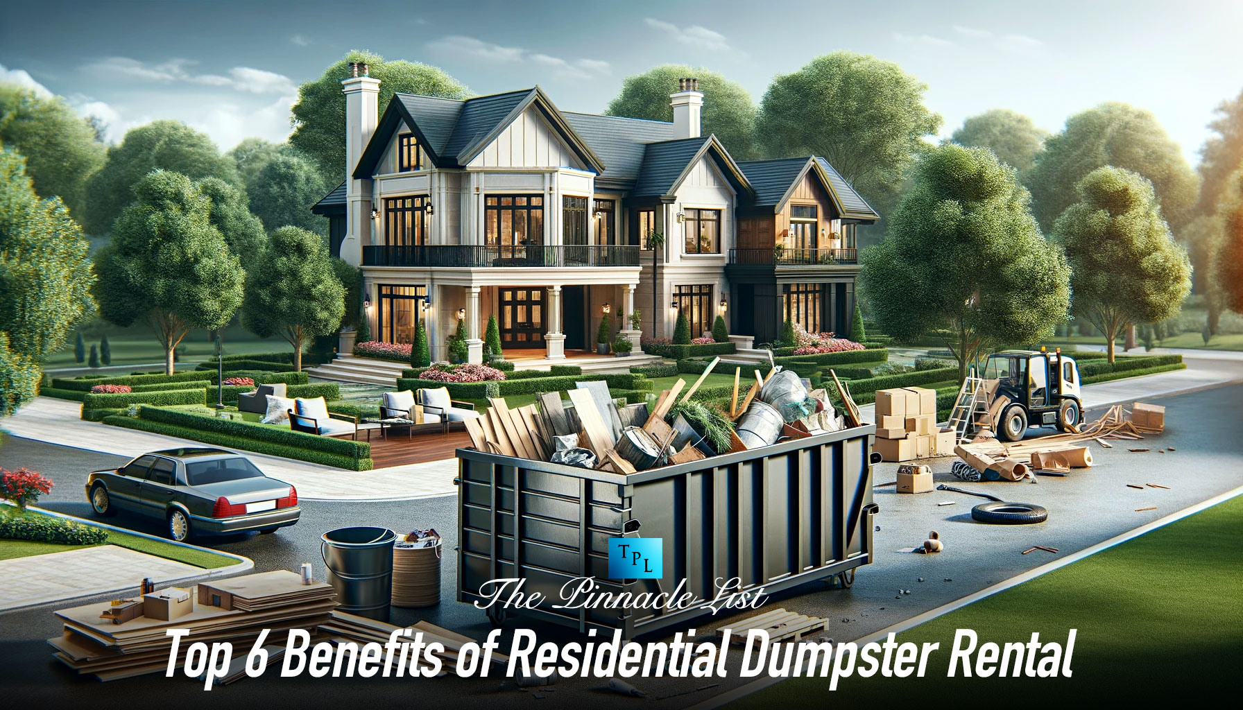 Top 6 Benefits of Residential Dumpster Rental