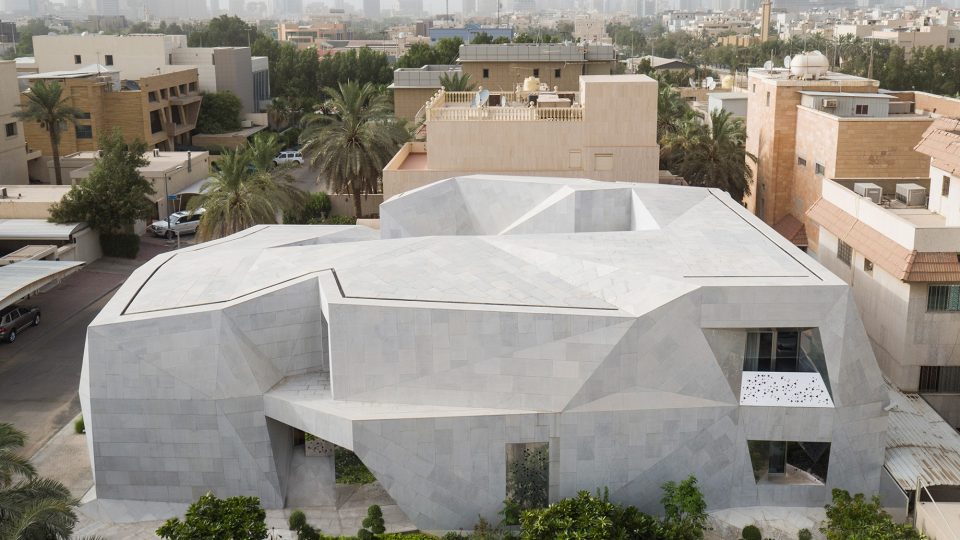 Rock House Origami Residence - Abdullah Al-Salem, Kuwait City, Kuwait