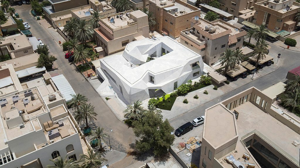 Rock House Origami Residence - Abdullah Al-Salem, Kuwait City, Kuwait
