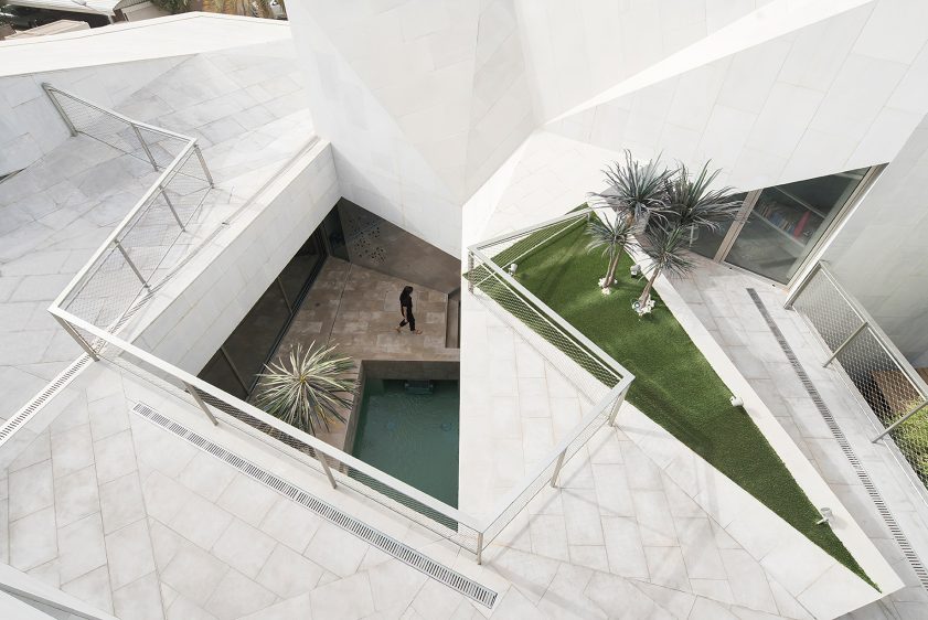 Rock House Origami Residence - Abdullah Al-Salem, Kuwait City, Kuwait