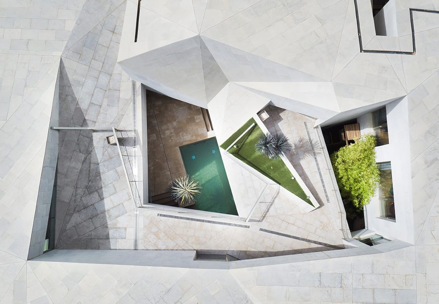 Rock House Origami Residence - Abdullah Al-Salem, Kuwait City, Kuwait