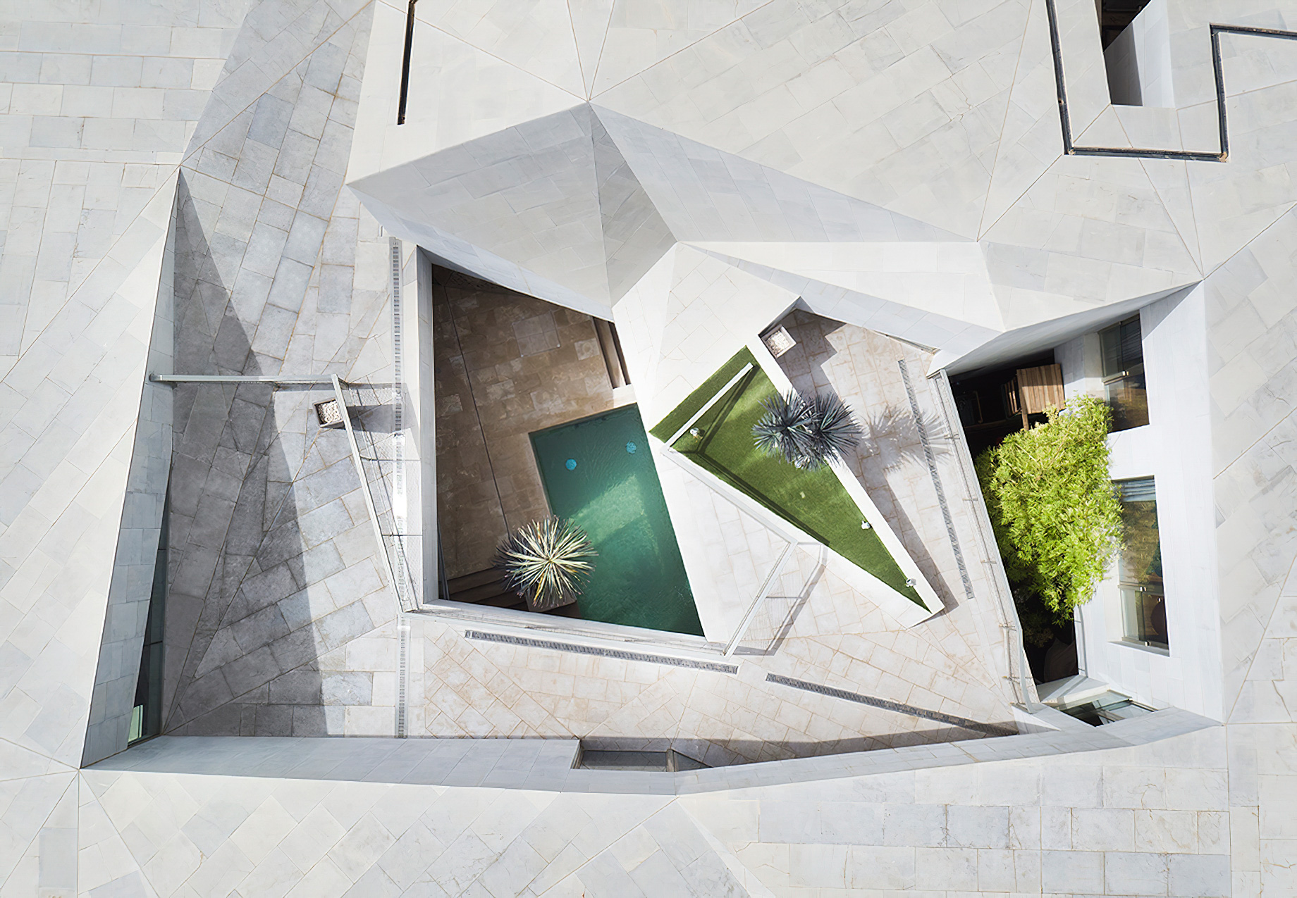 Rock House Origami Residence – Abdullah Al-Salem, Kuwait City, Kuwait