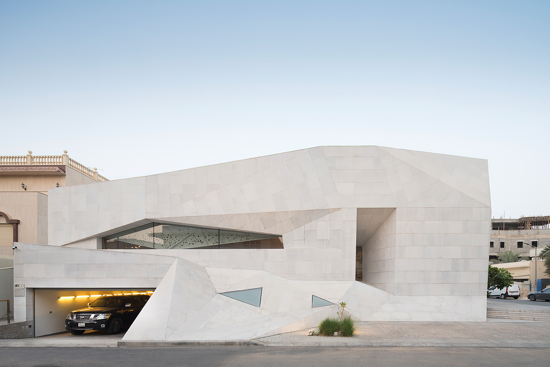 Rock House Origami Residence - Abdullah Al-Salem, Kuwait City, Kuwait