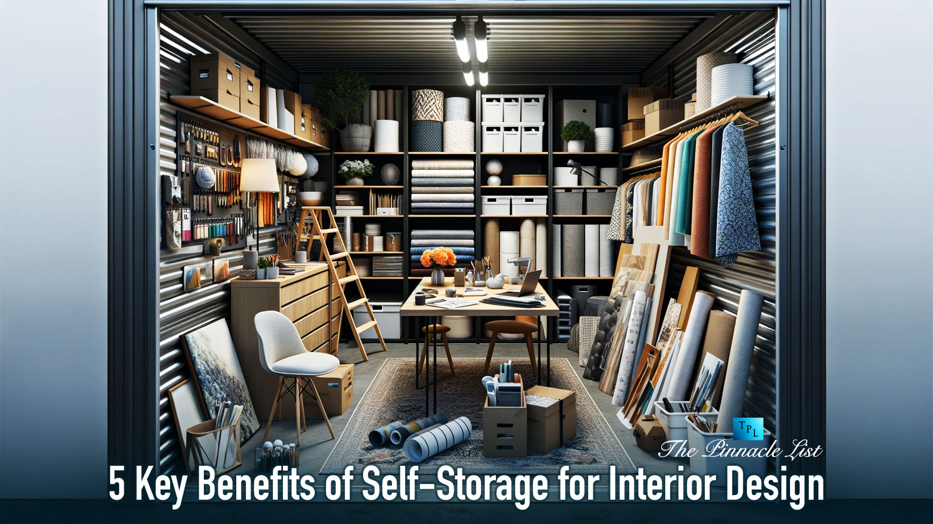 5 Key Benefits of Self-Storage for Interior Design