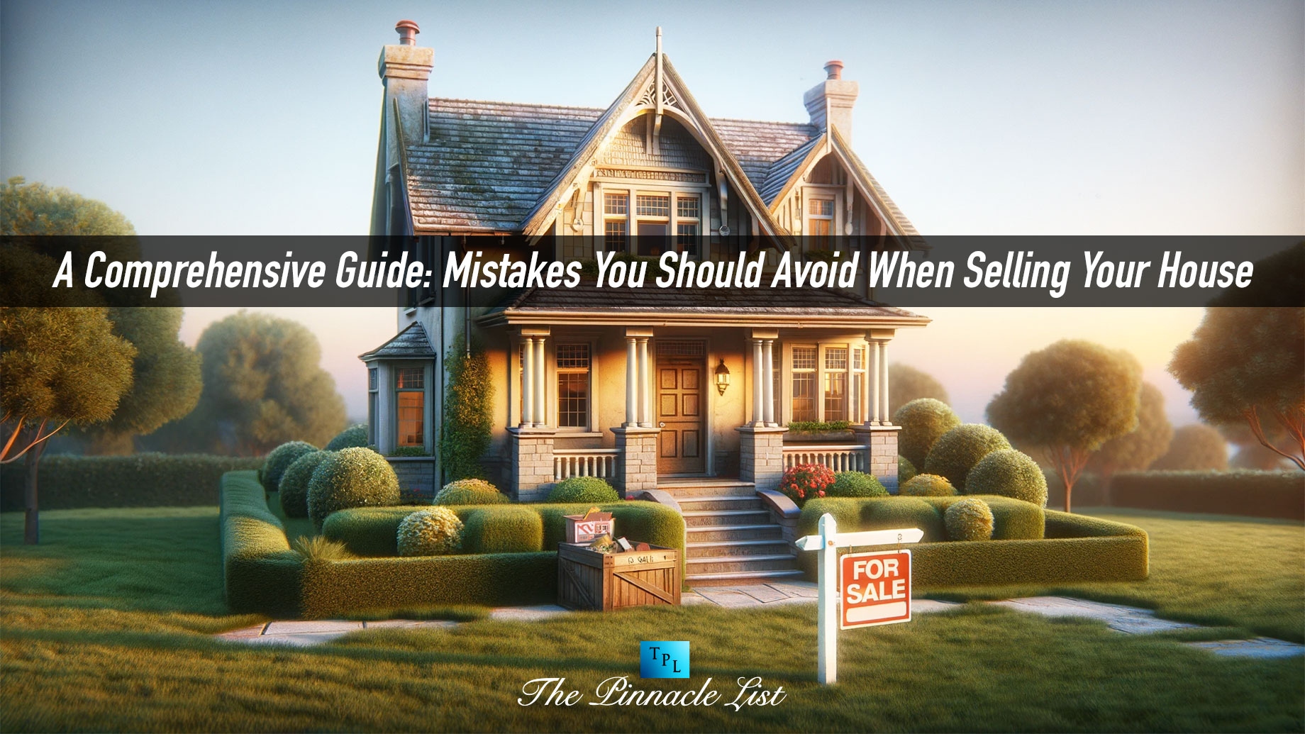 A Comprehensive Guide: Mistakes You Should Avoid When Selling Your House