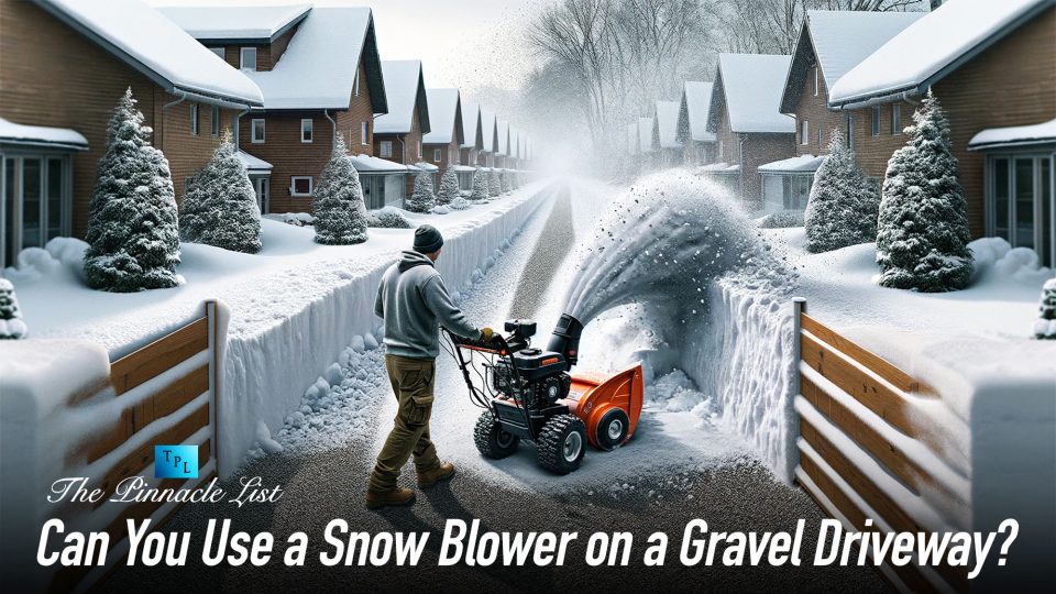 Can You Use a Snow Blower on a Gravel Driveway? The Pinnacle List