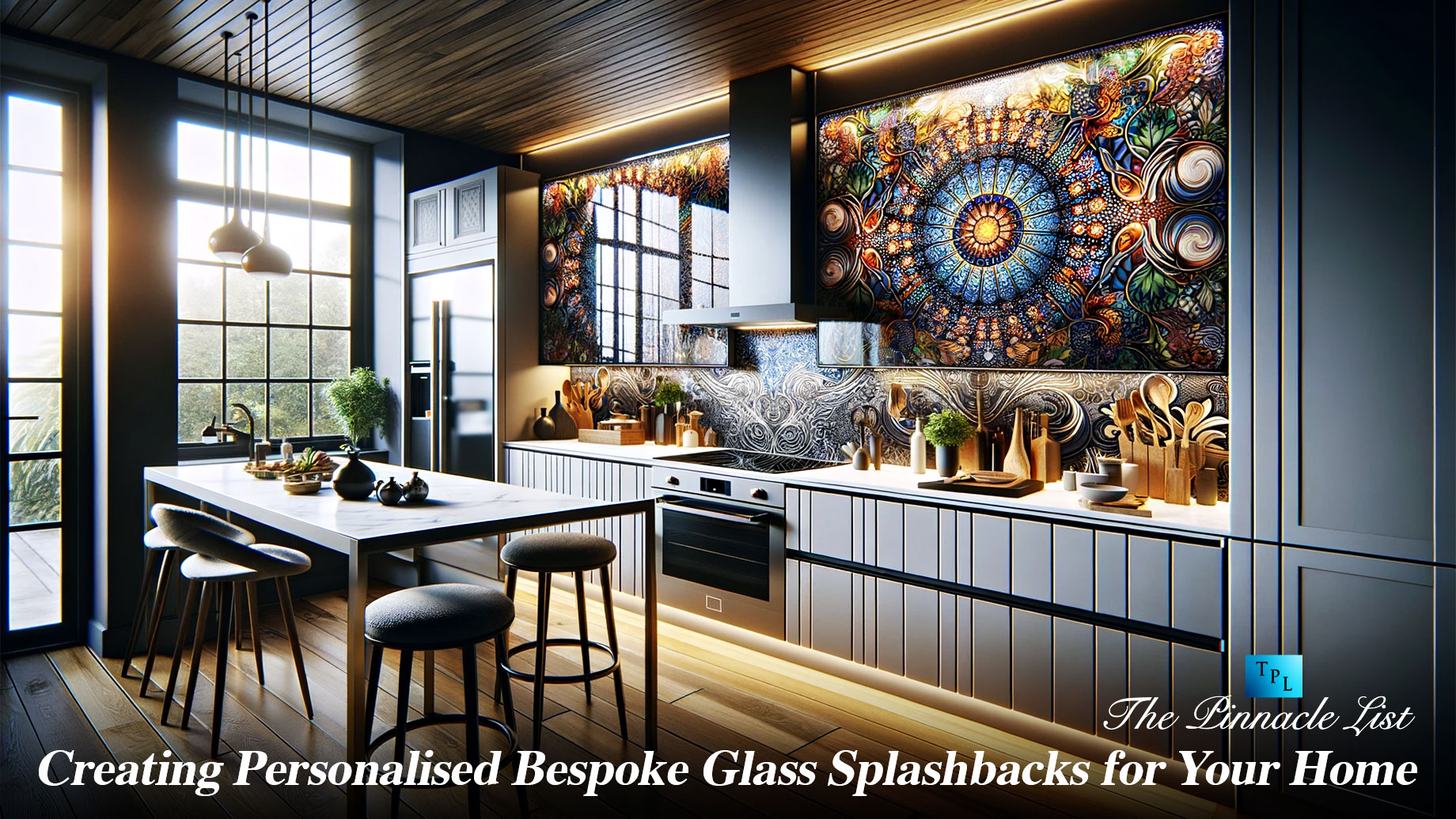 Creating Personalised Bespoke Glass Splashbacks for Your Home