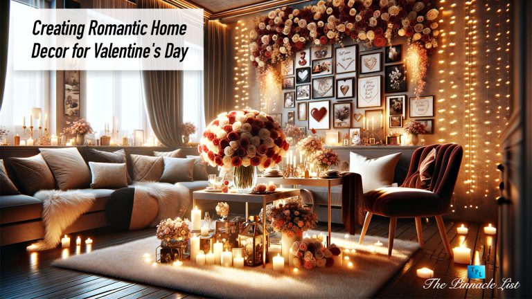 Creating Romantic Home Decor for Valentine’s Day – The Pinnacle List