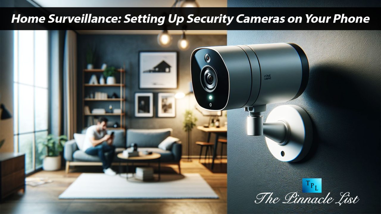 Home Surveillance: Setting Up Security Cameras on Your Phone