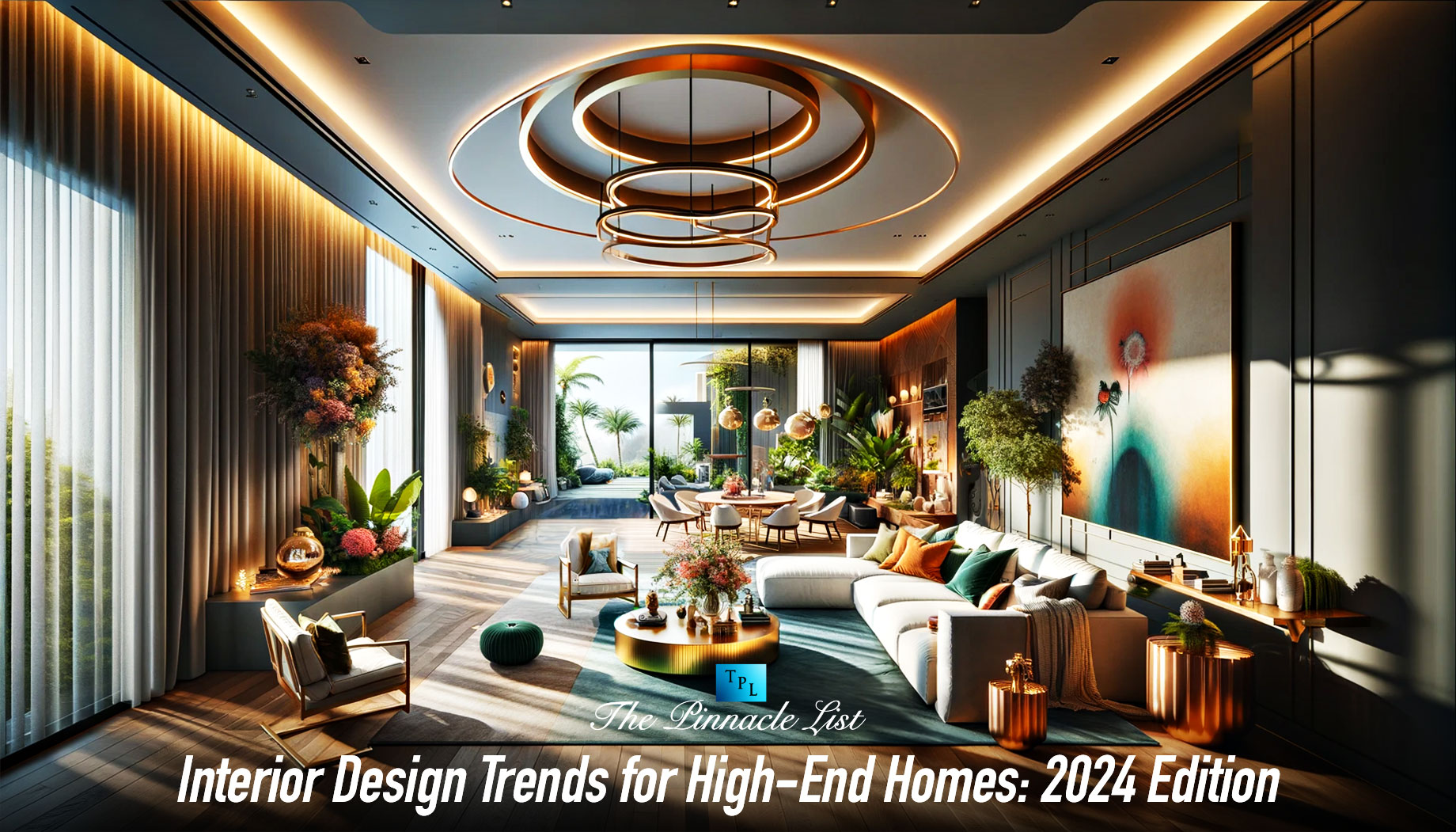 Interior Design Trends for High-End Homes: 2024 Edition