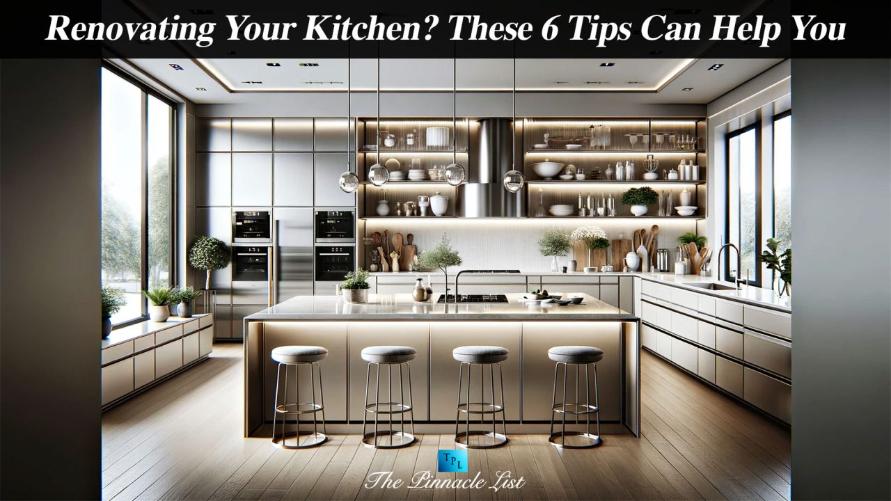 Renovating Your Kitchen? These 6 Tips Can Help You