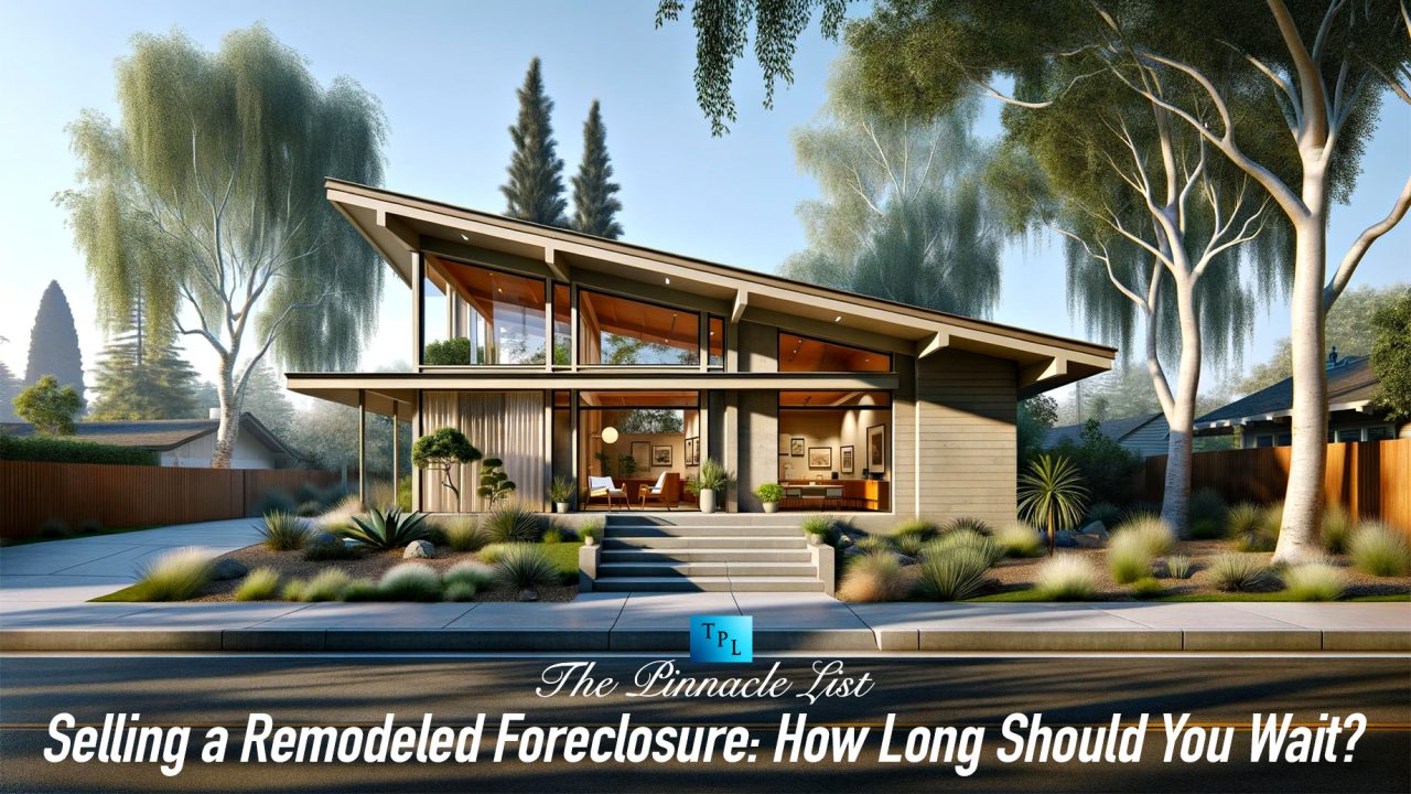Selling a Remodeled Foreclosure: How Long Should You Wait?