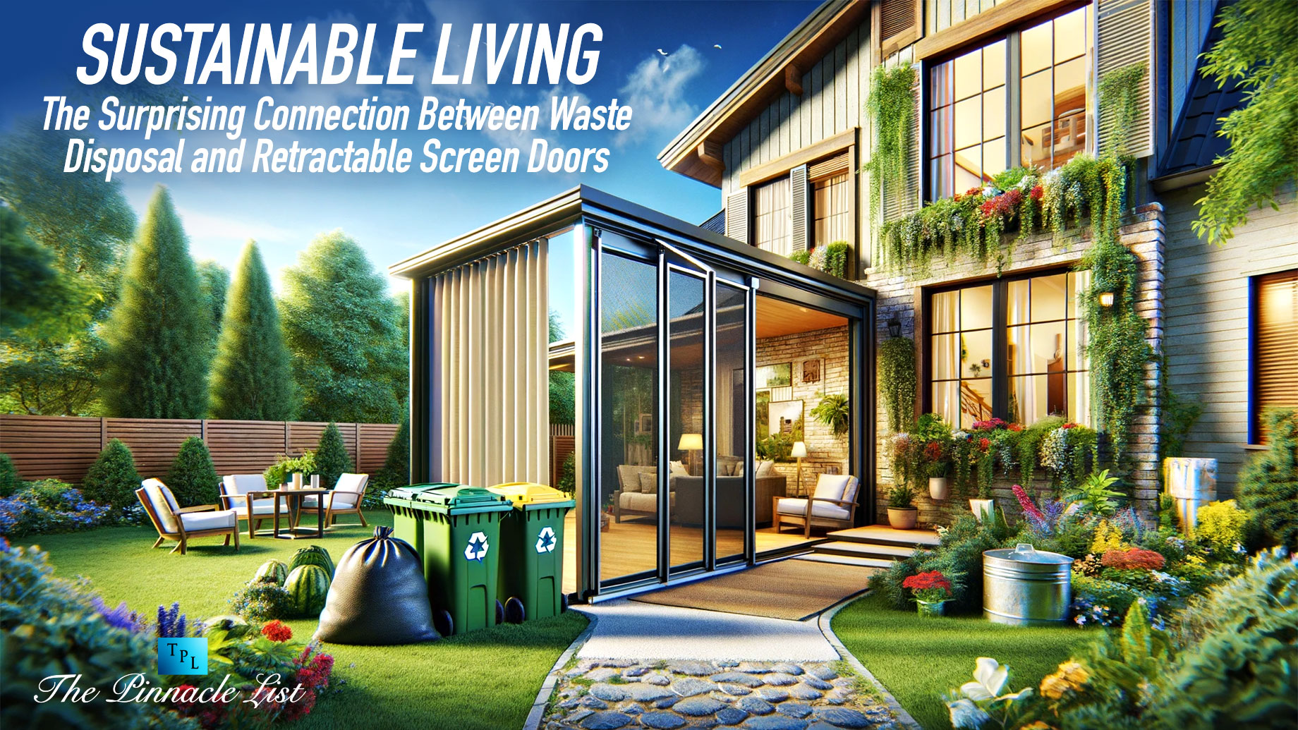 Sustainable Living: The Surprising Connection Between Waste Disposal and Retractable Screen Doors