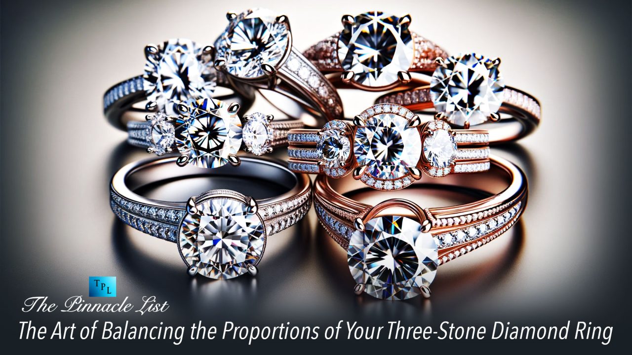 The Art of Balancing the Proportions of Your Three-Stone Diamond Ring