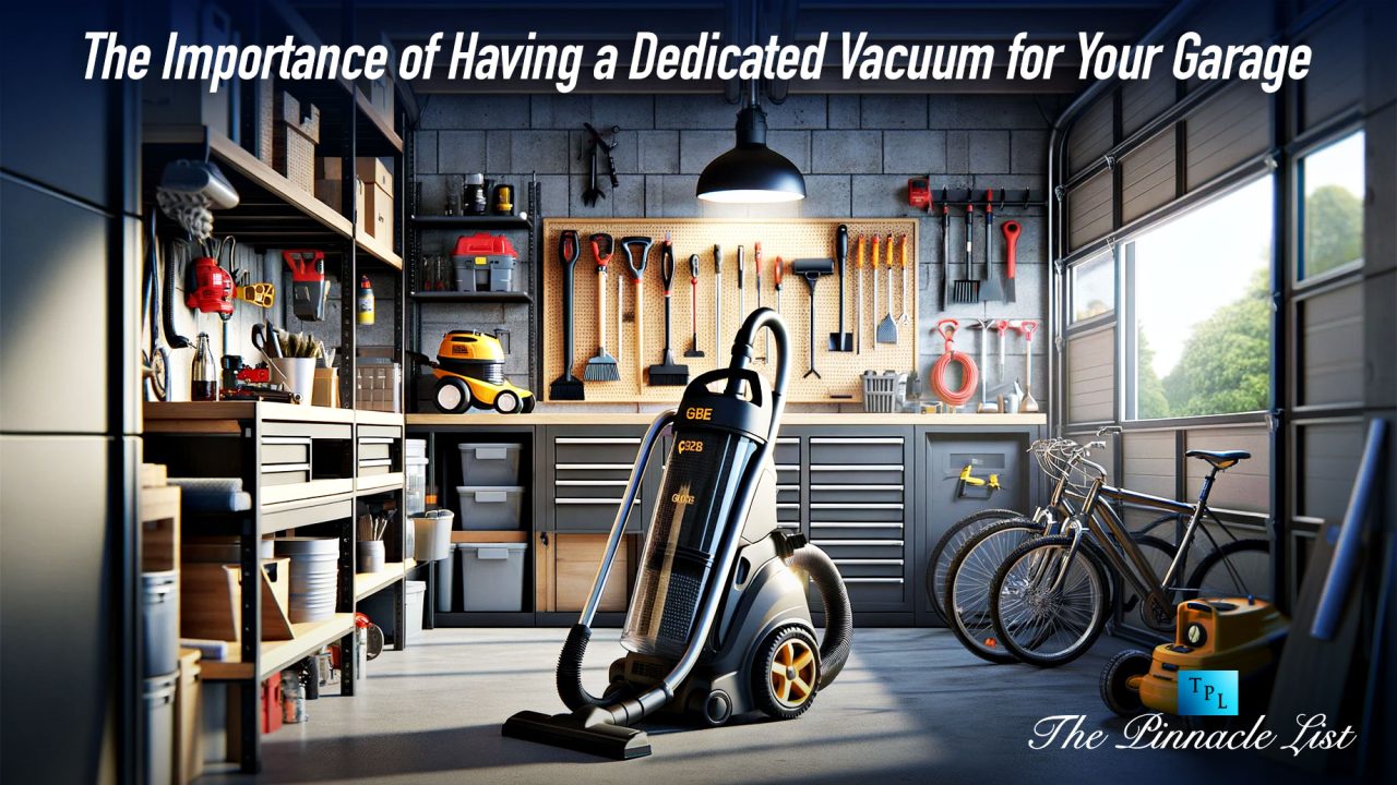 The Importance of Having a Dedicated Vacuum for Your Garage