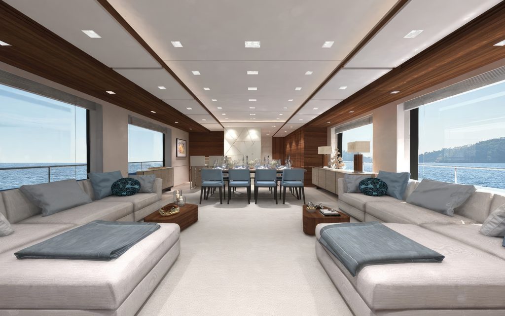 The Adventure Series – A Line of Explorer Yachts For Sale Conceived by Lynx Yachts to Navigate the World - Interior Space
