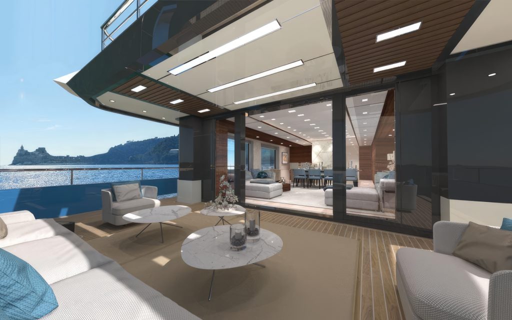 The Adventure Series – A Line of Explorer Yachts For Sale Conceived by Lynx Yachts to Navigate the World - Exterior Customization