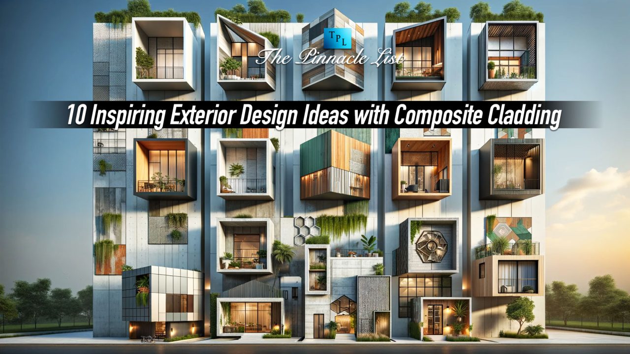 10 Inspiring Exterior Design Ideas with Composite Cladding